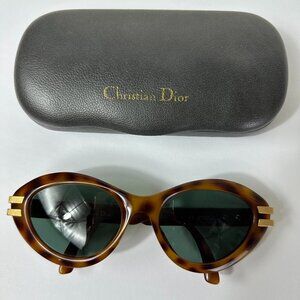 Vintage Christian Dior logo sunglasses New Condition